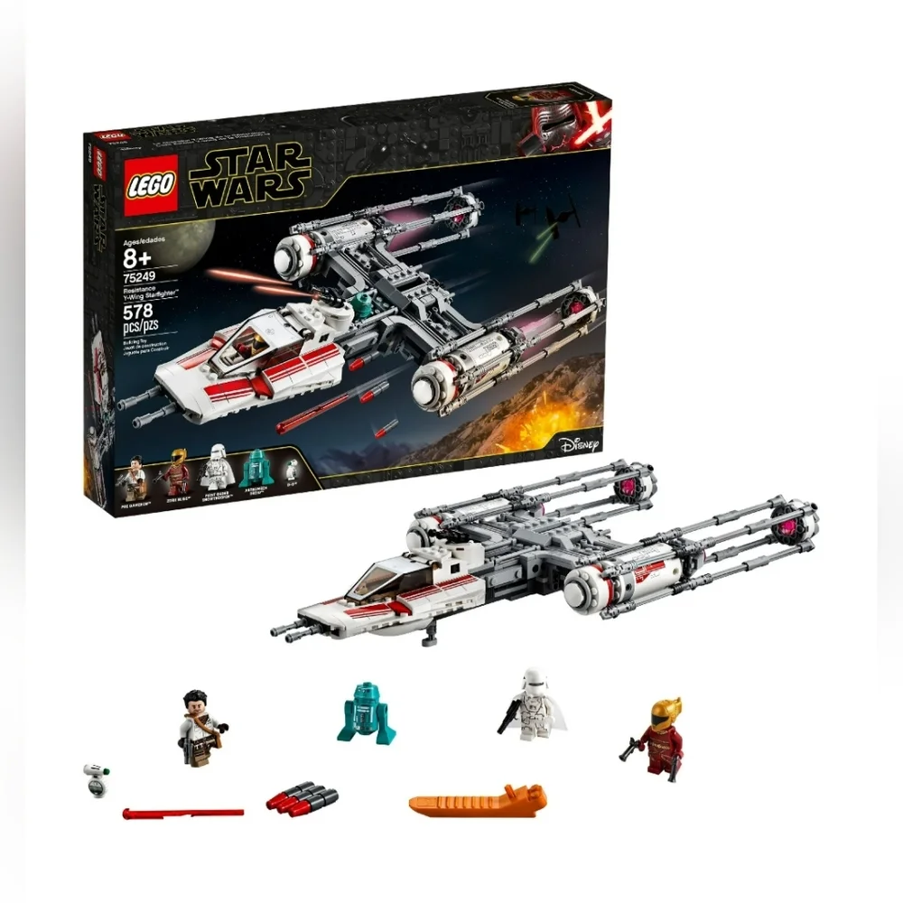 Lego Star Wars 75249 Resistance Y-Wing Starfighter